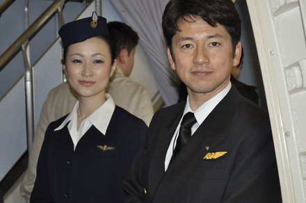 ＪＡＬ歴代制服でフライト