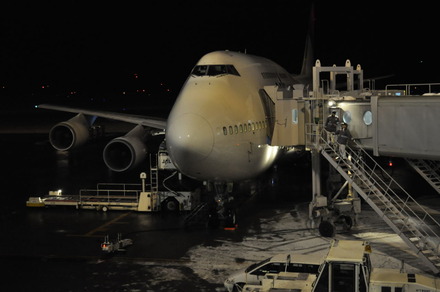 JAL　B747-400D退役の日