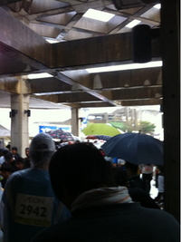 沖縄マラソン大雨