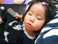 眠いな〜？(笑) 2012/12/11 17:52:53