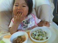 夜ご飯。 2012/07/04 19:09:17