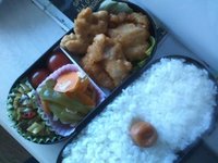 お弁当。 2012/07/06 07:21:19