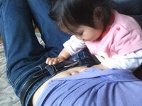 おへそがね〜。 2012/02/21 15:12:03