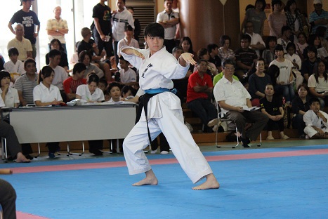 那覇・島尻地区中学校夏季空手道競技大会