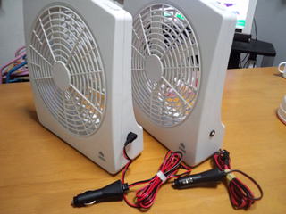 どこでも扇風機改造 （＾-＾）