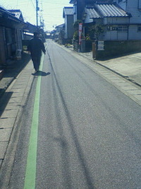 ばんどう門前通り 2011/03/03 23:58:37