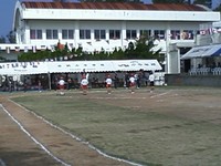 銘苅青年会　久茂地盛鶴保存会　ｉｎ水納小中校運動会