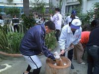 泉崎1丁目餅つき大会