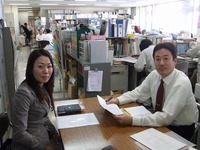 沖縄県庁にて打ち合わせ 2009/02/09 20:59:29