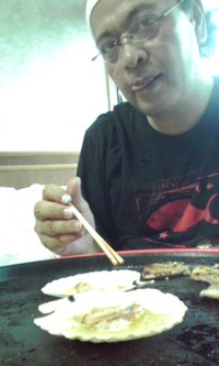 ホタテ焼けました 2010/09/04 16:36:46