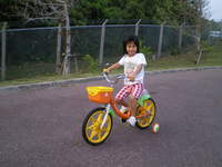 プーさん自転車 2009/02/23 08:46:33