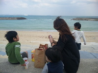 海に来ちゃいました！ 2010/03/29 13:01:35