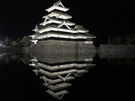 感動の松本城