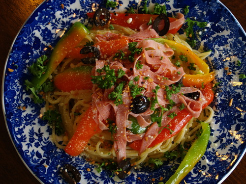 夏野菜パスタ