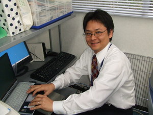 光りやってきました。
