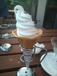 瀬底のソフトクリーム！