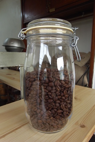 珈琲豆の保存方法について。