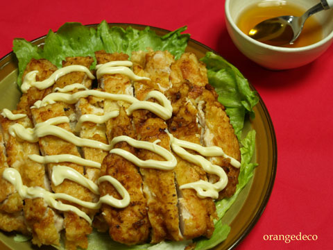ORANGEDECO レシピ　「簡単チキン南蛮！」