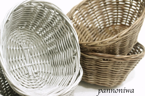 Pannoniwa 100均のパン道具 発酵カゴに使える 洗えるバスケット