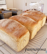 はったい粉を使った食パン&ワッフルレッスン 2019/12/13 21:37:12