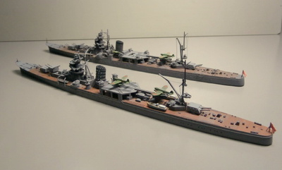 艦船塗装　１/７００