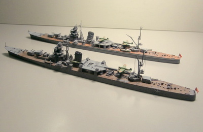 艦船塗装　１/７００