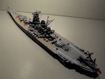 艦船塗装　１/７００