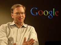 米Google　エリック・シュミットCEO