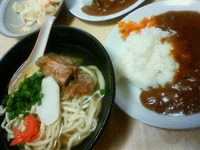 そばとカレー 2011/12/24 09:54:47