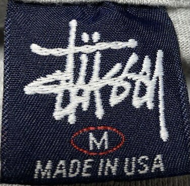 怪しいタグ　stussy