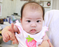 まりかちゃんの百日記念❤ 2013/07/20 12:05:48