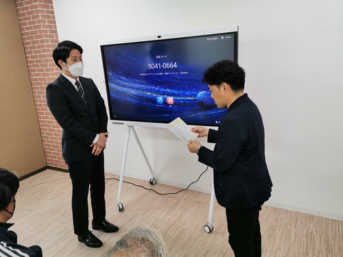 営業部期待のルーキーが入社致しました！！