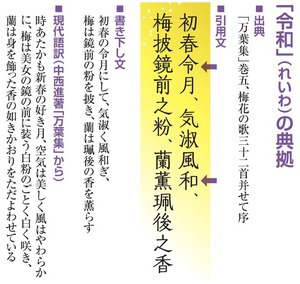 新元号 令和 への中国人の下らない中傷について トラネコ日記