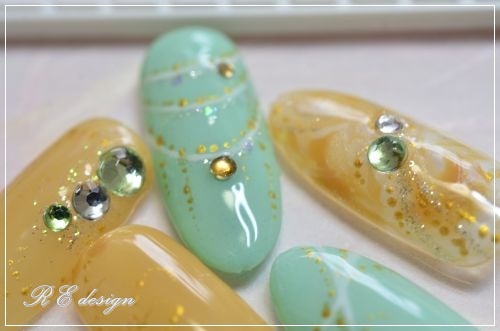 sacraジェル　ジェルネイルデザインサンプル画像