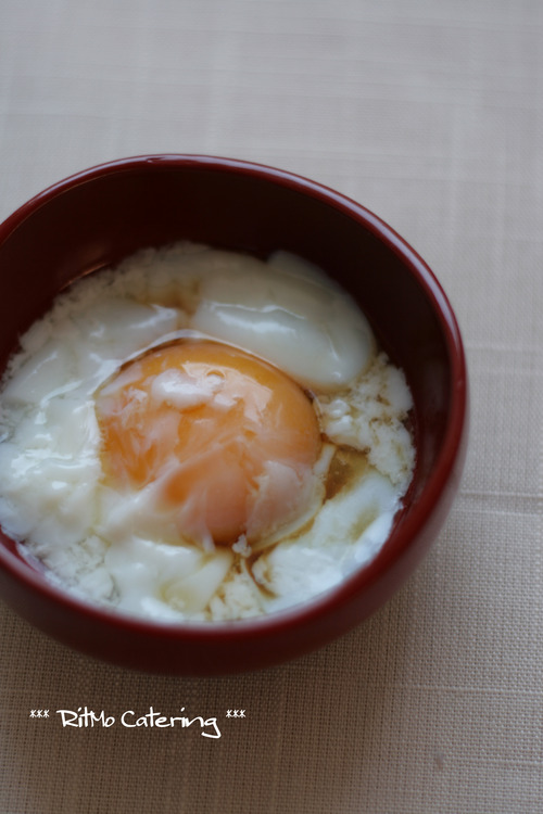 ビビンパ・・・その後。簡単温泉卵。