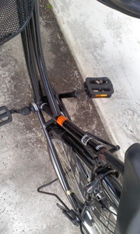 自転車のペダル 2017/10/16 14:48:48