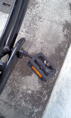 自転車のペダル