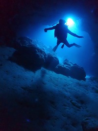 宮古島ダイビング　　ベタベタ