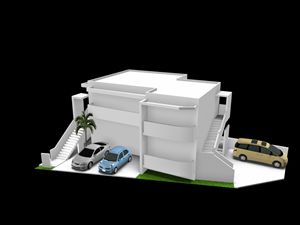 ■U×2 HOUSE　スラブ打設