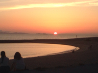 サンセット 2016/06/07 23:57:01