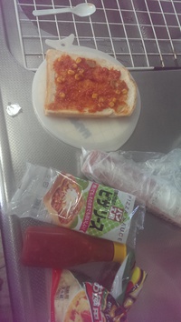 俺の朝食♪(*^^*) 2014/07/26 08:59:17