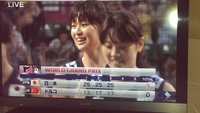 WGP 2014真鍋ジャパン、トルコに圧勝♪＼(^^)／ 2014/08/21 21:02:38