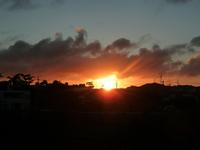 夕日