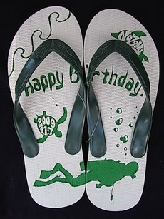 ダイバーさんにHappy Birthdeay!
