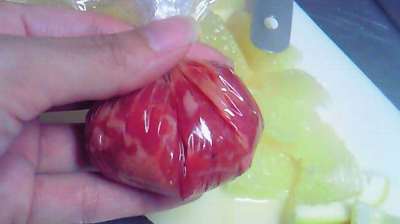 牛肉のフレッシュ肉団子