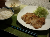 豚肉のパン粉焼き 2012/04/04 20:55:59