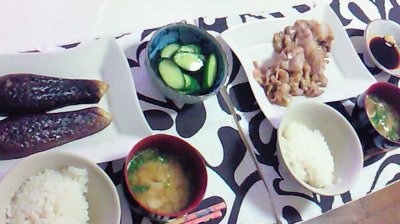 今晩のごはん