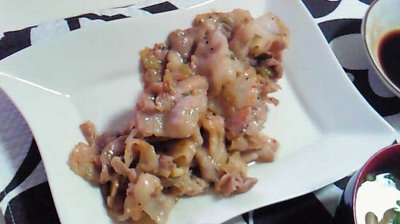 今晩のごはん