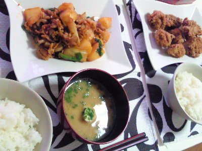 最近のご飯