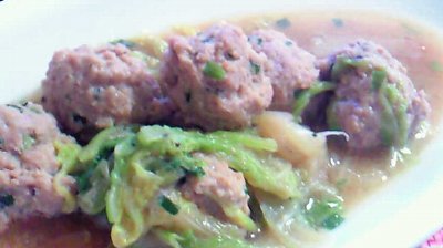 白菜と肉団子